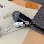 Louis Vuitton LV Unisex Pochette Voyage MM Bag Gunmetal Gray Monogram Coated Canvas - Imagen 10