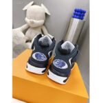 Louis Vuitton LV Unisex Trainer 2.0 Sneaker Boot Black Suede Calf Leather - Image 8