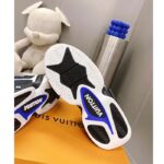 Louis Vuitton LV Unisex Trainer 2.0 Sneaker Boot Black Suede Calf Leather - Image 10