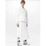 Louis Vuitton LV Unisex Trainer 2.0 Sneaker Boot White Calf Leather Rubber Outsole - Image 11