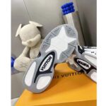 Louis Vuitton LV Unisex Trainer 2.0 Sneaker Boot White Calf Leather Rubber Outsole - Image 10