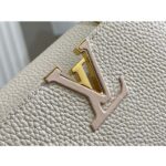 Louis Vuitton LV Women Capucines BB Handbag Cream Beige Pearly Pink Taurillon Leather – Bild 7