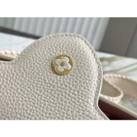 Louis Vuitton LV Women Capucines BB Handbag Cream Beige Pearly Pink Taurillon Leather (1)