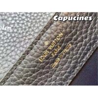 Louis Vuitton LV Women Capucines Mini Handbag Navy Taurillon Leather Python Skin (9)