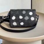 Louis Vuitton Unisex LVxYK Steamer Wearable Wallet Black Silver Monogram Eclipse Coated Canvas - Image 5