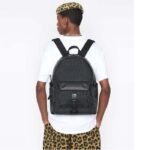 Dior Unisex CD Dior Explorer Backpack Beige Black Dior Oblique Jacquard - Bild 11