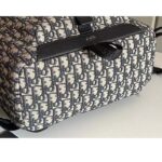 Dior Unisex CD Dior Explorer Backpack Beige Black Dior Oblique Jacquard - Bild 7