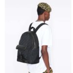 Dior Unisex CD Dior Explorer Backpack Beige Black Dior Oblique Jacquard - Bild 12