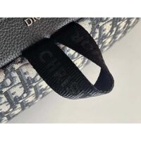 Dior Unisex CD Dior Explorer Backpack Beige Black Dior Oblique Jacquard (5)