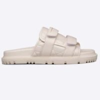 Dior Unisex CD Dio(r)Evolution Slide White Quilted Cannage Calfskin (8)