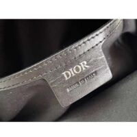 Dior Unisex CD Mini Rider Sling Bag Black CD Diamond Canvas (10)