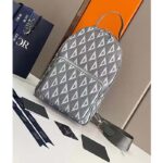 Dior Unisex CD Mini Rider Sling Bag Dior Gray CD Diamond Canvas - Imagen 2