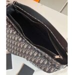 Dior Unisex CD Saddle Soft Bag Beige Black Dior Oblique Jacquard – Bild 8