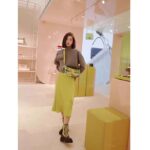 Fendi Women FF Domino Biker Boots Acid Green Nylon Polyamide Polyester 5 Cm Heel - Image 12