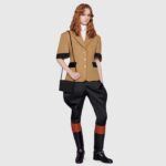 Gucci Unisex GG Marmont Chain Wallet Black Leather Double G – Image 11