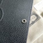 Gucci Unisex GG Marmont Chain Wallet Black Leather Double G – Image 10