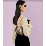 Gucci Women GG Horsebit 1955 Mini Bag Brown Beige Ebony GG Supreme Canvas - Imagen 11