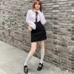 Gucci Women GG Loafer Interlocking G Shiny Black Leather Mid 6 Cm Heel - Image 11