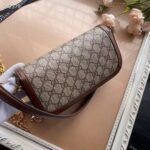 Gucci Women Horsebit 1955 Shoulder Bag Beige Ebony GG Supreme Canvas - Image 7