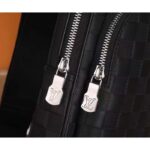 Louis Vuitton LV Unisex Avenue Sling Bag Black Damier Infini Cowhide Leather - Image 8