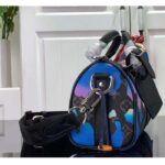 Louis Vuitton LV Unisex Keepall Bandoulière 25 Sunrise Eclipse Reverse Coated Canvas - immagine 6