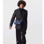 Louis Vuitton LV Unisex Keepall Bandoulière 25 Sunrise Eclipse Reverse Coated Canvas - immagine 12