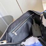 Louis Vuitton LV Unisex Keepall Bandoulière 55 Sunrise Monogram Eclipse Coated Canvas - immagine 8