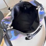 Louis Vuitton LV Unisex Keepall Bandoulière 55 Sunrise Monogram Eclipse Coated Canvas - immagine 7