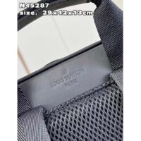Louis Vuitton LV Unisex Michael Backpack NV2 Damier Infini Onyx Cowhide Leather (7)