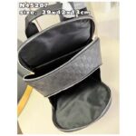 Louis Vuitton LV Unisex Michael Backpack NV2 Damier Infini Onyx Cowhide Leather - Imagen 6