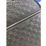 Louis Vuitton LV Unisex Michael Backpack NV2 Damier Infini Onyx Cowhide Leather - Imagen 8