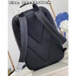 Louis Vuitton LV Unisex Michael Backpack NV2 Damier Infini Onyx Cowhide Leather - Imagen 5
