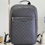 Louis Vuitton LV Unisex Michael Backpack NV2 Damier Infini Onyx Cowhide Leather - Imagen 2