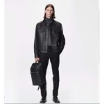 Louis Vuitton LV Unisex Michael Backpack NV2 Damier Infini Onyx Cowhide Leather - Imagen 12