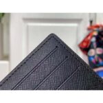 Louis Vuitton LV Unisex Pocket Organizer Blue Sunrise Monogram Eclipse Coated Canvas - Image 10