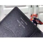 Louis Vuitton LV Unisex Pocket Organizer Red Sunset Monogram Eclipse Coated Canvas - immagine 8
