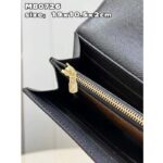 Louis Vuitton LV Unisex Sarah Wallet Monogram Reverse Coated Canvas Cowhide Leather - Image 9