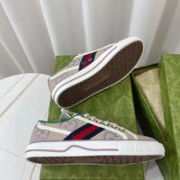 Louis Vuitton LV Unisex Tennis 1977 Jumbo GG Sneaker Beige Lilac Jumbo GG Canvas (1)