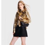 Louis Vuitton LV Women Coussin BB Handbag Black Glass Beads Polyester Satin - Bild 12