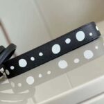 Louis Vuitton LV Women Easy Pouch On Strap Black White Embossed Grained Monogram Cowhide - Bild 6