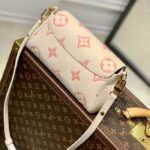 Louis Vuitton LV Women Favorite Handbag Pink Monogram Empreinte Embossed Supple Grained Cowhide - Image 4