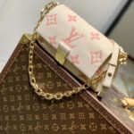 Louis Vuitton LV Women Favorite Handbag Pink Monogram Empreinte Embossed Supple Grained Cowhide - Image 2