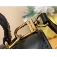 Louis Vuitton LV Women Hold Me Top-Handle Bag Black Smooth Cowhide Leather (5)