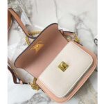 Louis Vuitton LV Women Lockme Tender Pochette Trianon Pink Quartz White Grained Calf - Image 5