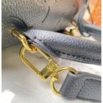 Louis Vuitton LV Women Madeleine BB Handbag Black Monogram Empreinte Grained Cowhide - Image 9