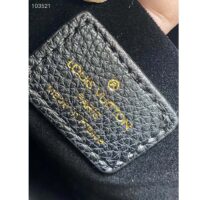 Louis Vuitton LV Women Madeleine BB Handbag Black Monogram Empreinte Grained Cowhide (7)