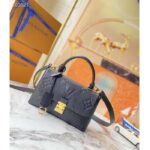 Louis Vuitton LV Women Madeleine BB Handbag Black Monogram Empreinte Grained Cowhide - Image 2