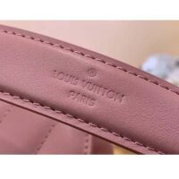 Louis Vuitton LV Women New Wave Chain Bag MM Handbag Pink Smooth Cowhide (13)