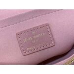 Louis Vuitton LV Women New Wave Chain Bag MM Handbag Pink Smooth Cowhide - Image 10
