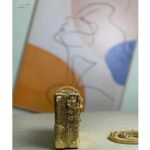 Louis Vuitton LV Women Petite Malle Handbag Metallise Golden Hour Brilliant Alligator Leather – Bild 7